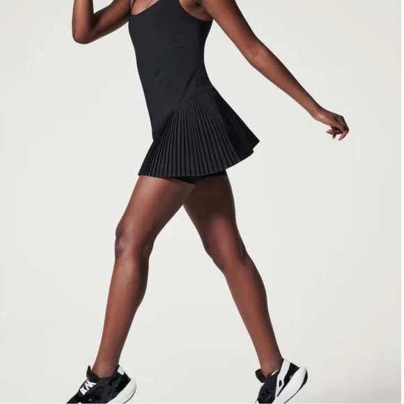 SPANX Yes Pleats Dress with Built In Shorts - Picture 3 of 6